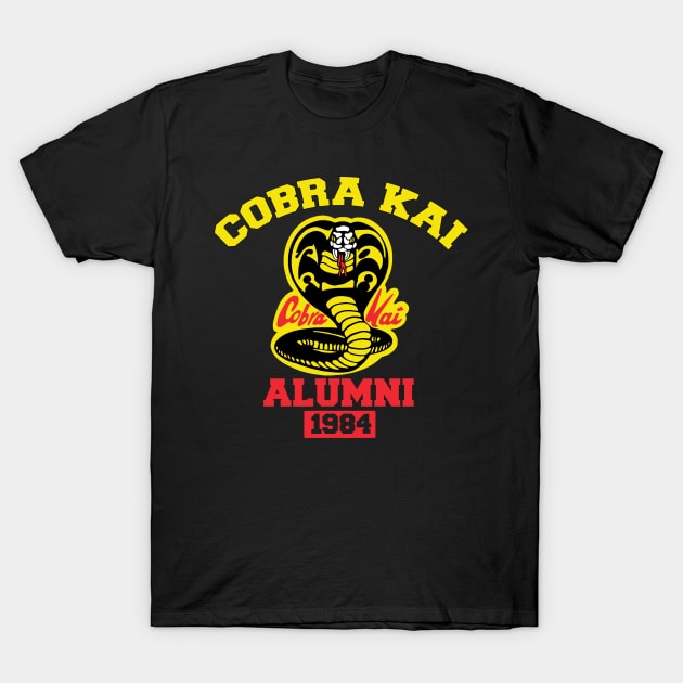 Cobra Kai Alumni T-Shirt by mymainmandeebo